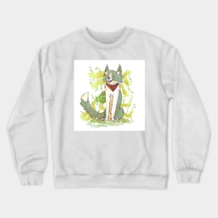 Collie garden Crewneck Sweatshirt